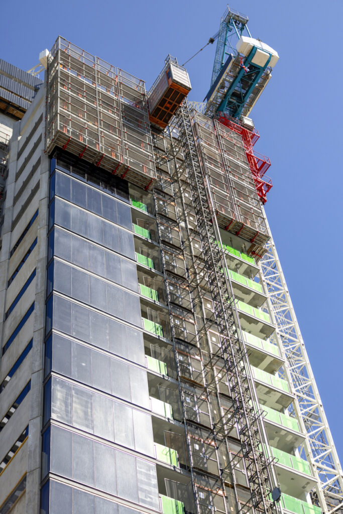 MSL supplies electric locks for goods hoists used in building contruction.